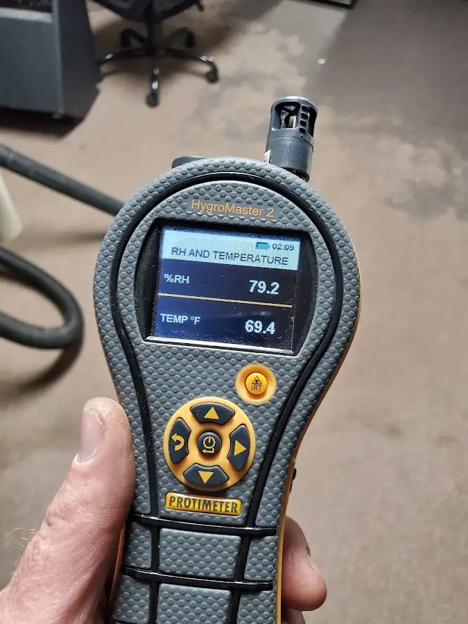 Moisture meter humidity assessment for Fire & Smoke Damage Restoration in Winfield